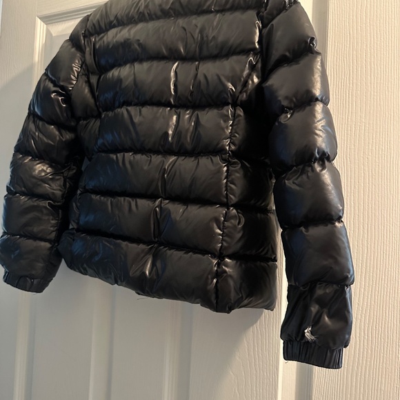 Kids black authentic Moncler Coat - Picture 6 of 7